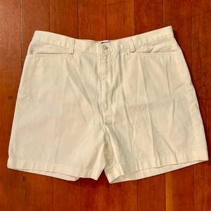 Dockers Vintage White Cotton Khaki Shorts (12)